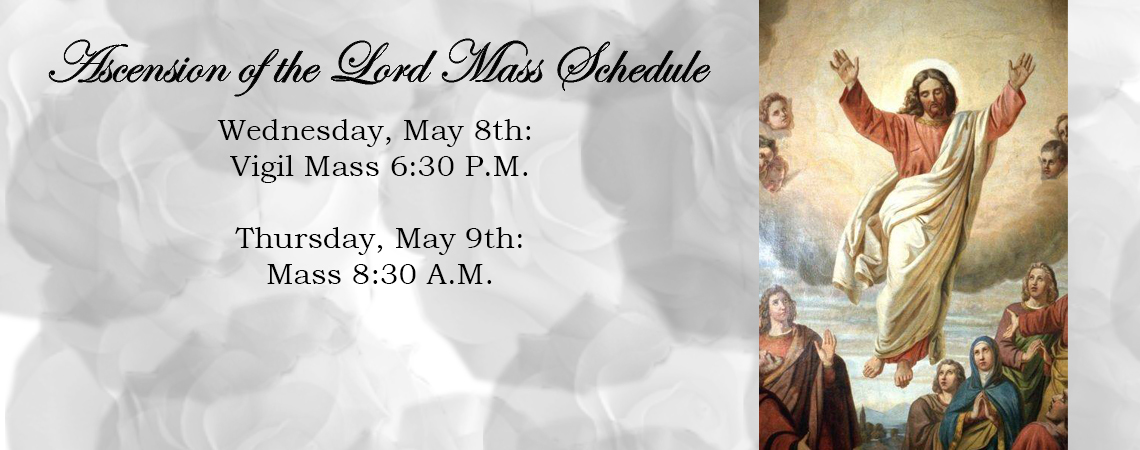 Ascension of the Lord Mass Schedule