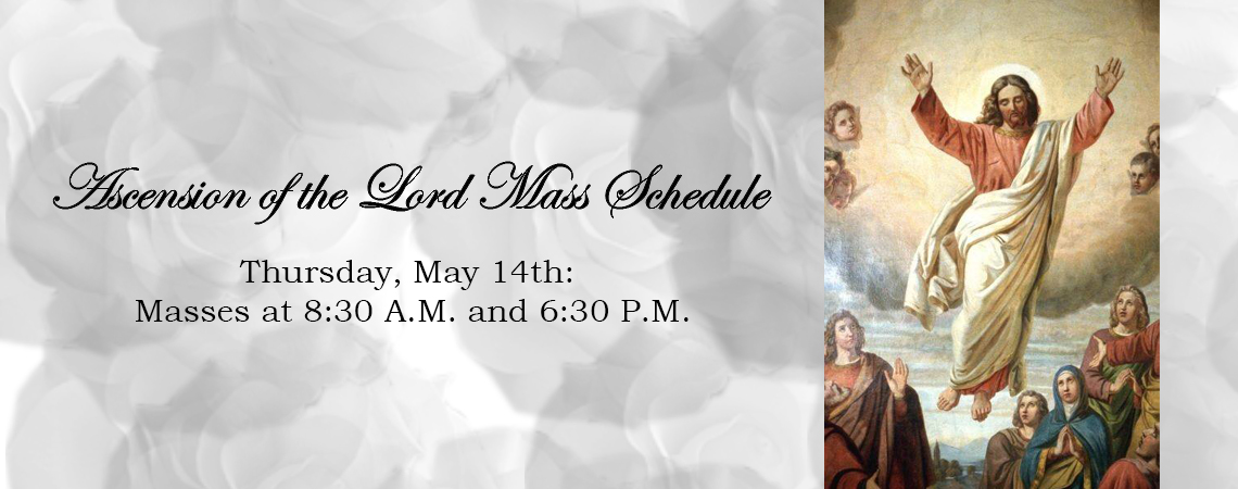 Ascension of the Lord Mass Schedule
