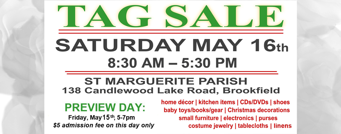 Don’t Miss Our Huge Tag Sale!